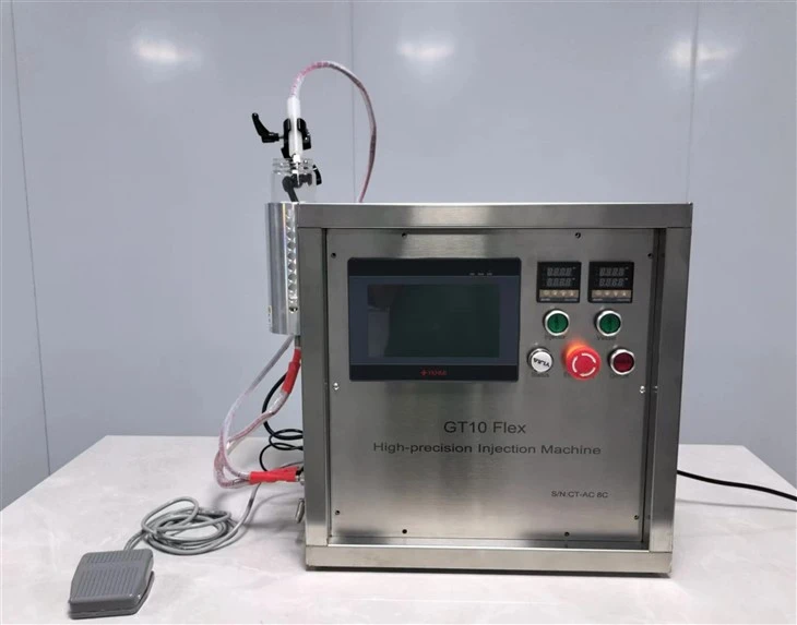 GT10 0.5ml 1ml 2ml 5ml CBD/THC/HHC Oil Filling Machine For Cartridge/Disposable Vape Pen For Small Business