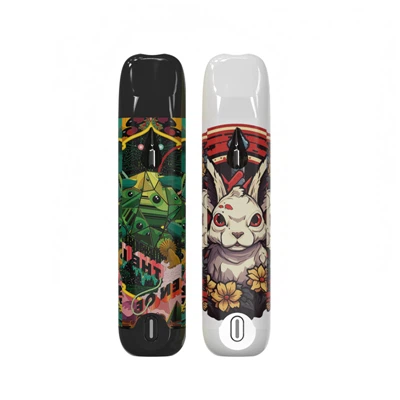 2ML 일회용 Vape 펜 E 담배 Vapes 펜 스타터 키트 D8 D9 D10 빈 포드 350mah 두꺼운 기름 기화기 펜용 배터리 내장 OEM 로고