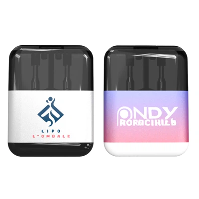 듀얼 챔버 CBD "카드" 베이프, THCa용 다이아몬드 라이브 슈가 일회용 4g