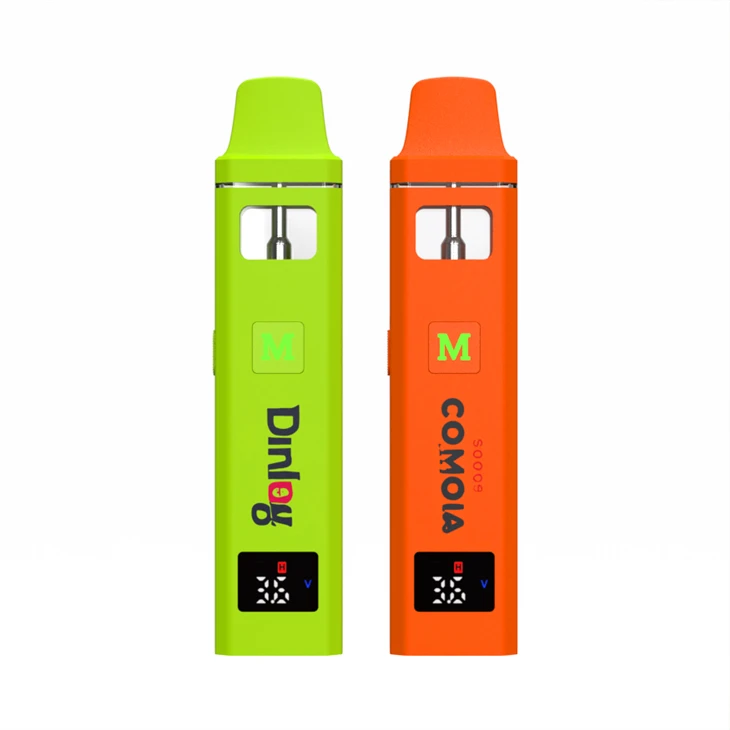 FL Original Factory HHC 장치 2025 새로운 오리지널 팩토리 공급 2ml 듀얼 코일 충전식 일회용 펜 THC/Distillate