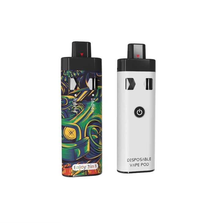 캘리포니아 최고의 맛 2ML CBD/THC/HHC 예열 일회용 Vape 장치