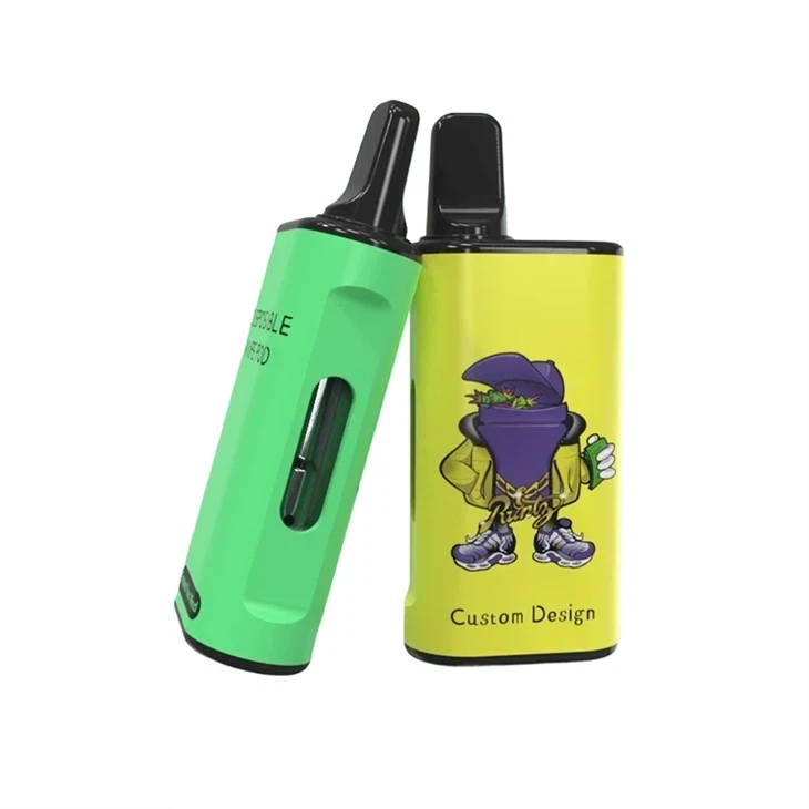 예열 2G / 3G CBD 일회용 Mod Box 전압 조절 가능 Vape 장치-2024